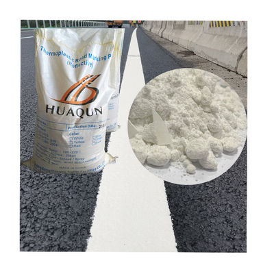 구입하다 25kg/bag 포장, 180°C - 200°C 가열 온도용 유리 비드 포함 고반사 열가소성 도로 표지 도료 온라인 제조