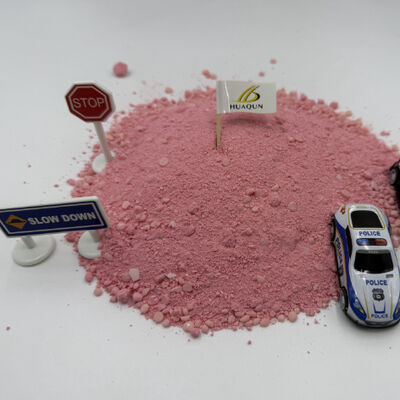 구입하다 HUA QUN 브랜드 좋은 유동성 반사성 열 플라스틱 도로 표시 파우더 코팅 온라인 제조