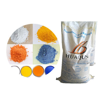 높은 가시성 열 플라스틱 도로 표시 페인트 흰색과 노란색