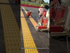 웅변형 열탄화 화면 도로 표시 페인트 도로 표시 열탄화 페인트